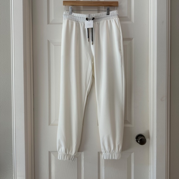 NWT Zara size M ivory color jogger pants - Picture 2 of 9